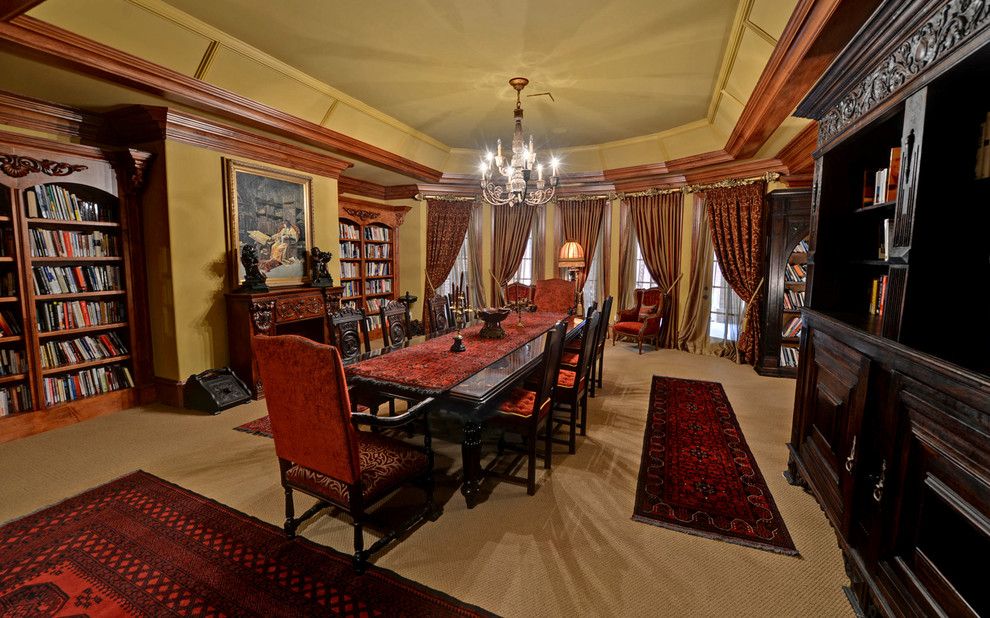 Wade Hampton Golf Club for a Eclectic Dining Room with a the River Club and the River Club Custom Homes by Envision Web