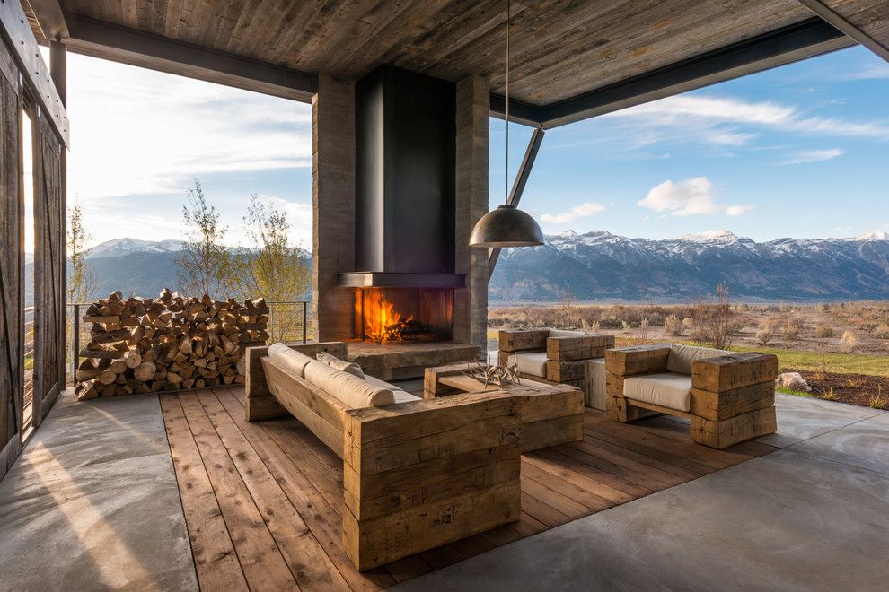 Waller Rustic Furniture for a Rustic Patio with a Outdoor Chairs Wood and Jh Modern by Pearson Design Group