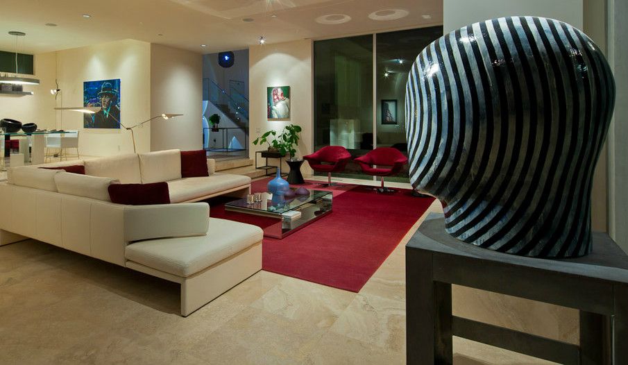 Walter Knoll for a Modern Living Room with a Acerbis and Hollywood Hills Living Room by Graye