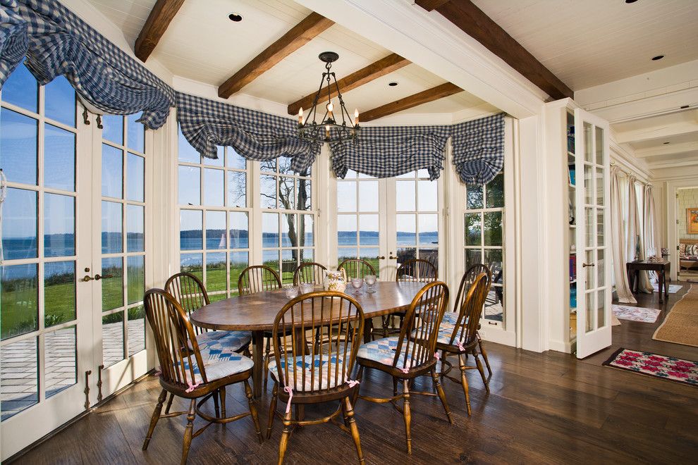 Wardley Real Estate for a Beach Style Dining Room with a Beams and Beans Bight Estate by Dennis Paige Real Estate