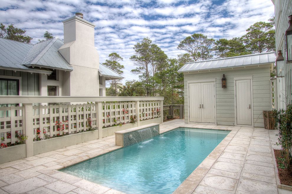 Watercolor Fl for a Beach Style Pool with a Watercolor Fl and 22 Flatwood St, Watercolor, Fl by Borges Brooks Builders