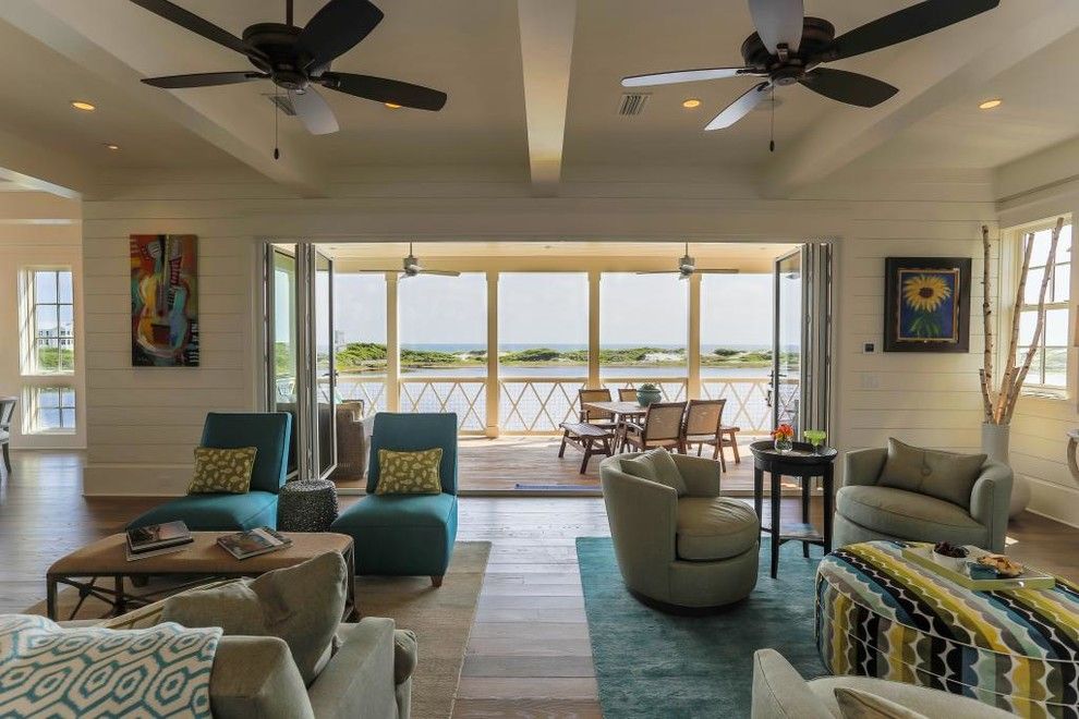 Watersound Florida for a Beach Style Living Room with a Gray Chairs and Watersound Residence by Studio a Architecture