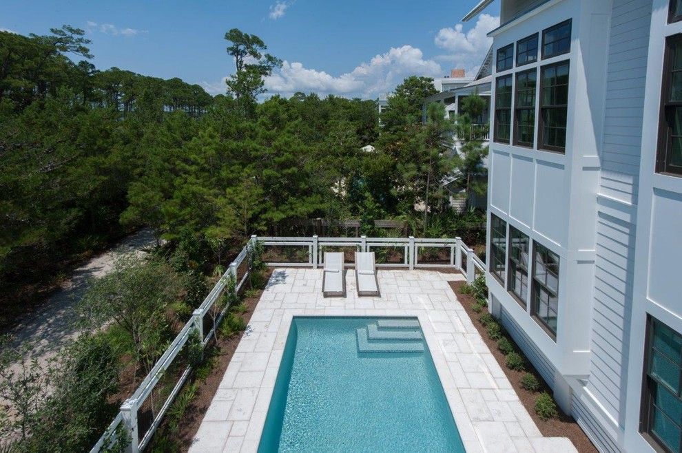 Watersound Florida for a Beach Style Pool with a Florida Cracker and 277 Western Lake by Chancey Design