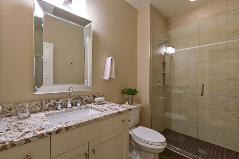 Waterworks Denver for a Traditional Bathroom with a Powder Room and Gaylord House by Pratt Designs