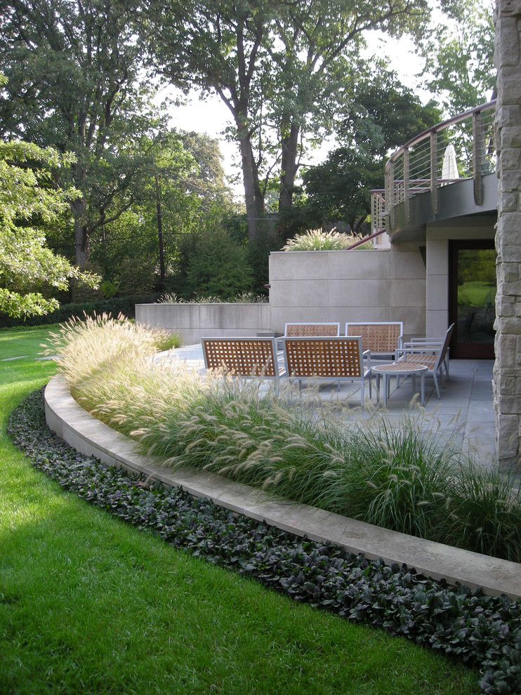 West Chester Lawn and Garden for a Transitional Landscape with a Patio and Quarton Garden by Zaremba & Company