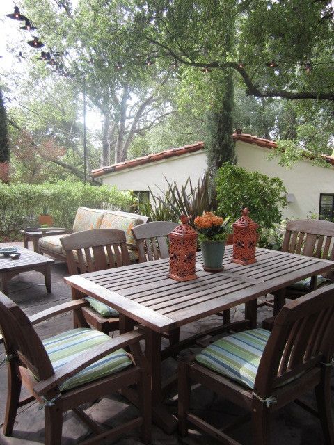 West Elm Santa Monica for a Mediterranean Patio with a Modern and Details Two and Multiple by Sara Ingrassia Interiors