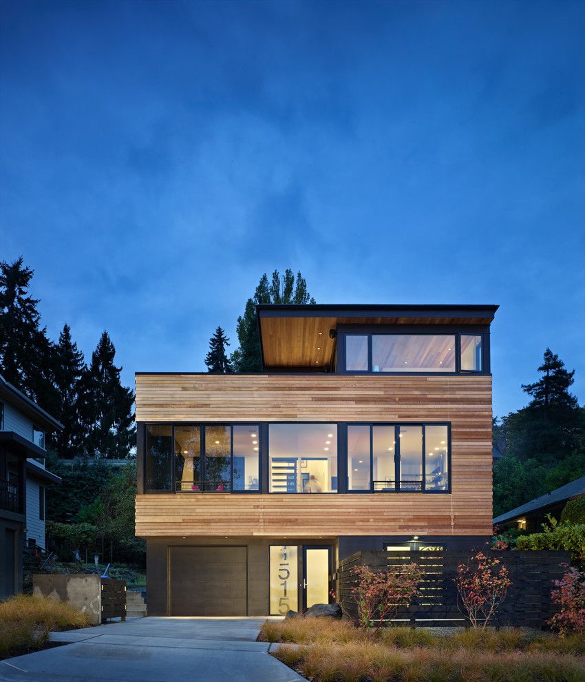 Westec for a Contemporary Exterior with a Cedar and Cycle House by Chadbourne + Doss Architects