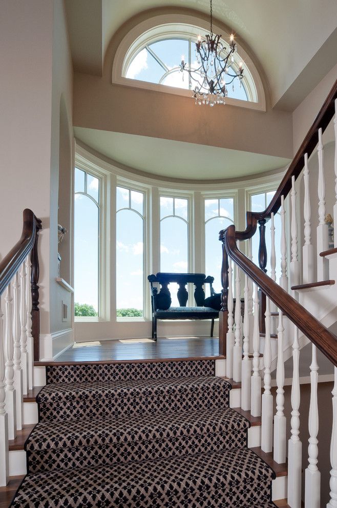 Whisler Land Company for a Traditional Staircase with a Traditional and Medina Luxury Home by Schrader & Companies