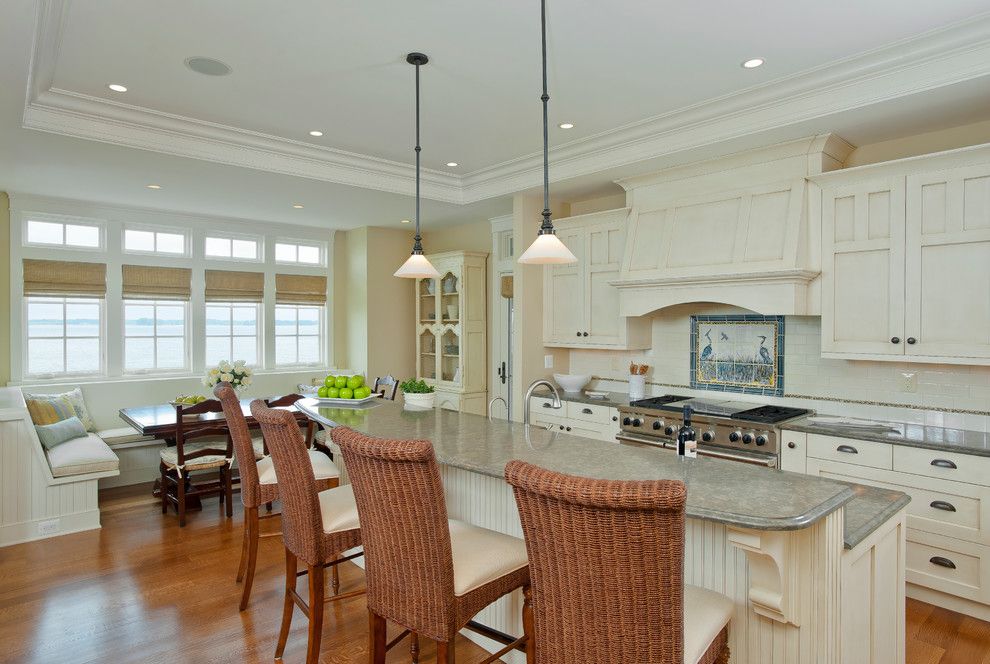 Wickenburg Ranch for a Beach Style Kitchen with a Crown Molding and Singer House by Direction One, Inc.