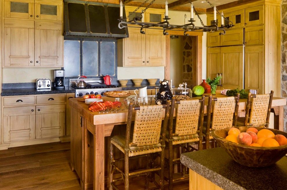 Wickenburg Ranch for a Rustic Kitchen with a Country and Colorado Mountain Ranch by Cullman & Kravis Inc