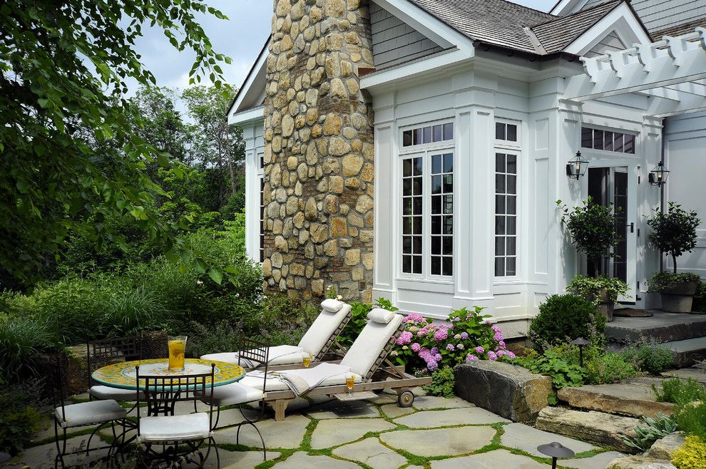 Wickenburg Ranch for a Traditional Patio with a Gray and White House Exterior and Farm to Table Chappaqua Ny by Legacy Construction Northeast Llc