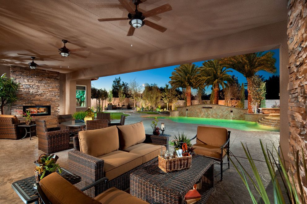 William Lyon Homes for a  Patio with a  and Lyon Estates in Las Vegas, Nevada by William Lyon Homes