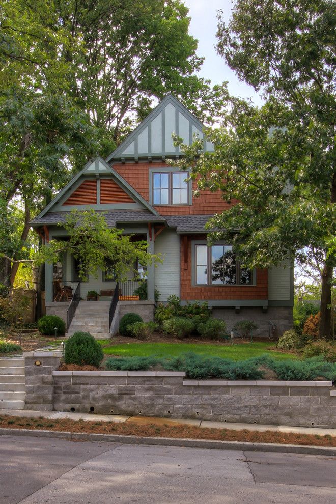 Wimsatt Building Materials for a Craftsman Exterior with a Cottage and Leed Platinum Certified Residence by William Johnson Architect