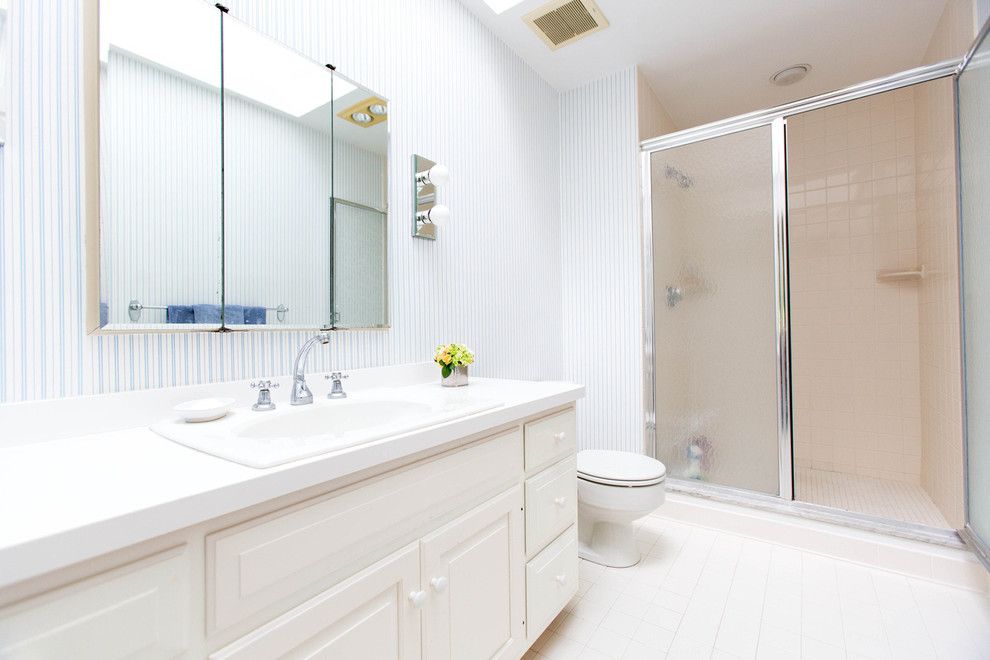 Winchester Ma Real Estate for a Mediterranean Bathroom with a Westonmarealestate and 24 Claypit Hill Road, Wayland, Ma by Amy Mizner, Benoit Mizner Simon & Co.