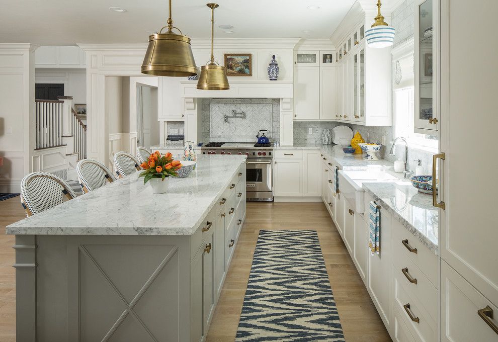 Windermere Country Club for a Transitional Kitchen with a Brass Lights and Country Club Ii by Fox Group Construction