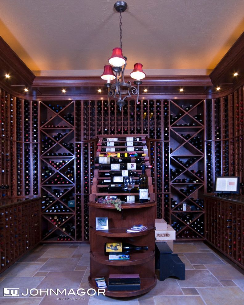 Wine and Design Richmond Va for a Traditional Wine Cellar with a Wine and Wine, Wine, Wine! by John Magor Photography