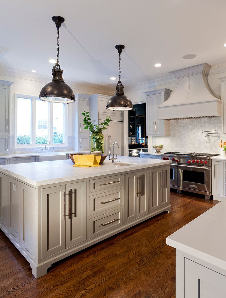 Wolseley Industrial Group for a Traditional Kitchen with a Wolf Appliances and Urban Building Group: Charlotte, Nc by Jim Schmid Photography