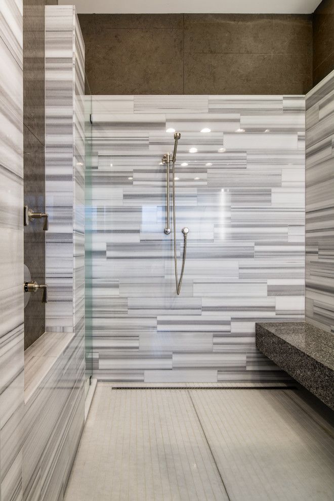 Woodfield Country Club for a Transitional Bathroom with a Caesarstone and Contemporary Tuscan Home Remodel in Enclave at Woodfield Country Club by Nmb Custom Homes and Renovations, Llc