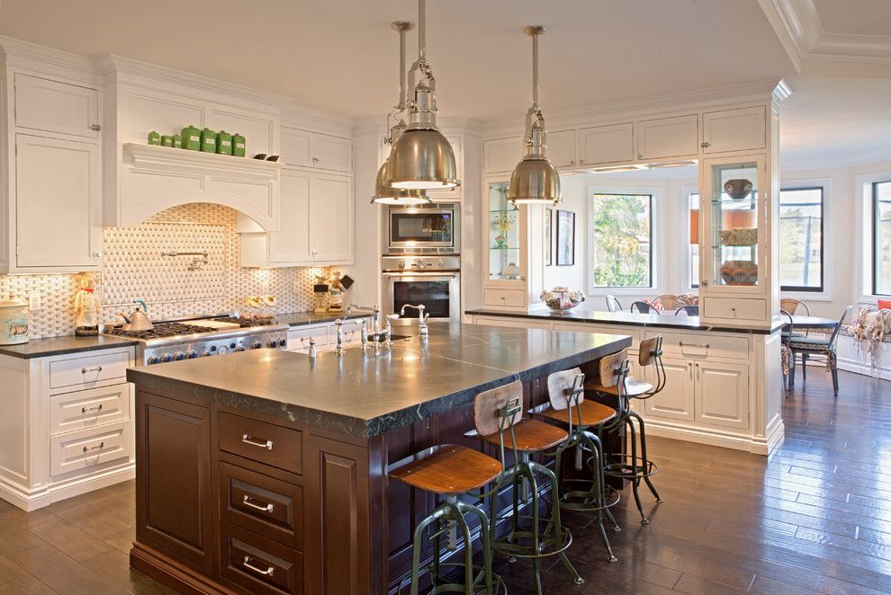 Woodfield Country Club for a Transitional Kitchen with a Transitional and Hamptons Woodfield Country Club Addition and Remodel by Nmb Custom Homes and Renovations, Llc