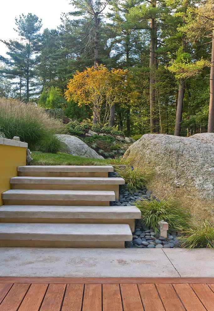 Woodland Hills Lexus for a Contemporary Landscape with a Lawn and Andover Pool by Sudbury Design Group