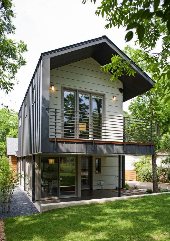 Woodmagazine for a Contemporary Exterior with a Handrail and Jewell Street Addition Eco Home Magazine: Merit Design Award 2010 by Webber + Studio, Architects