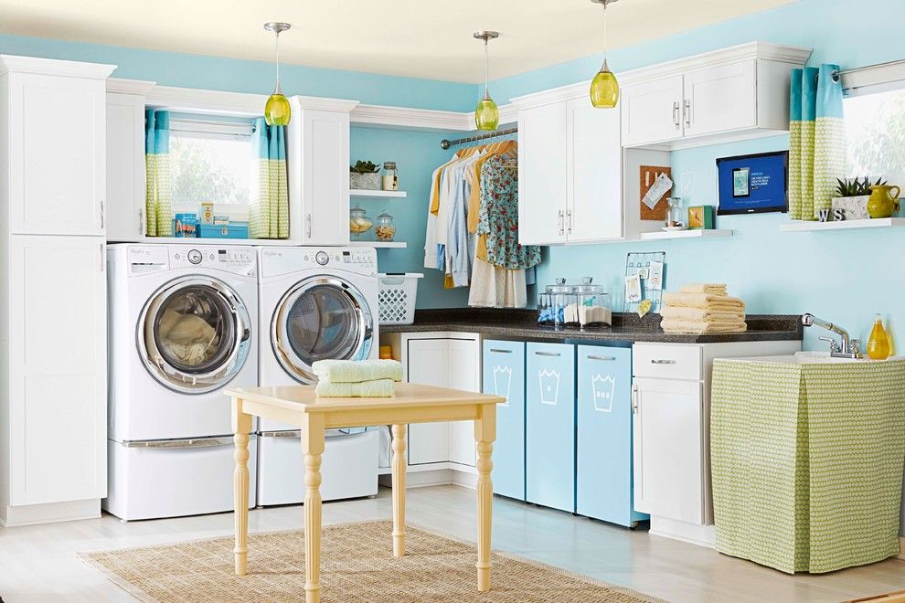 Www.esmas.com for a Transitional Laundry Room with a Organized Laundry Room and Indoor Spaces by Lowe's Home Improvement