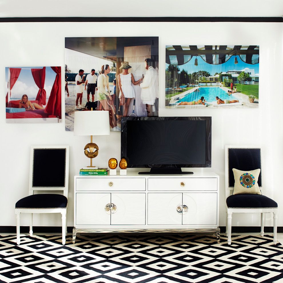 Www.raymourflanigan.com for a Transitional Living Room with a Transitional and Luxe Living Spaces by Jonathan Adler