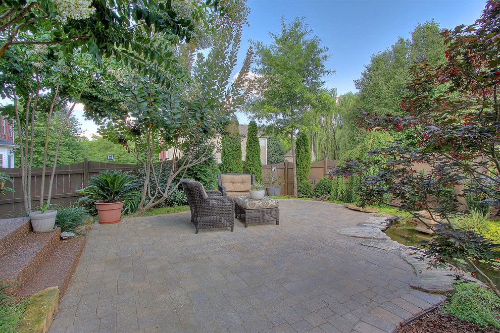 Zeon Zoysia for a Traditional Landscape with a Landscape Construction and Franklin, Tn 2012 by Elements of Eden
