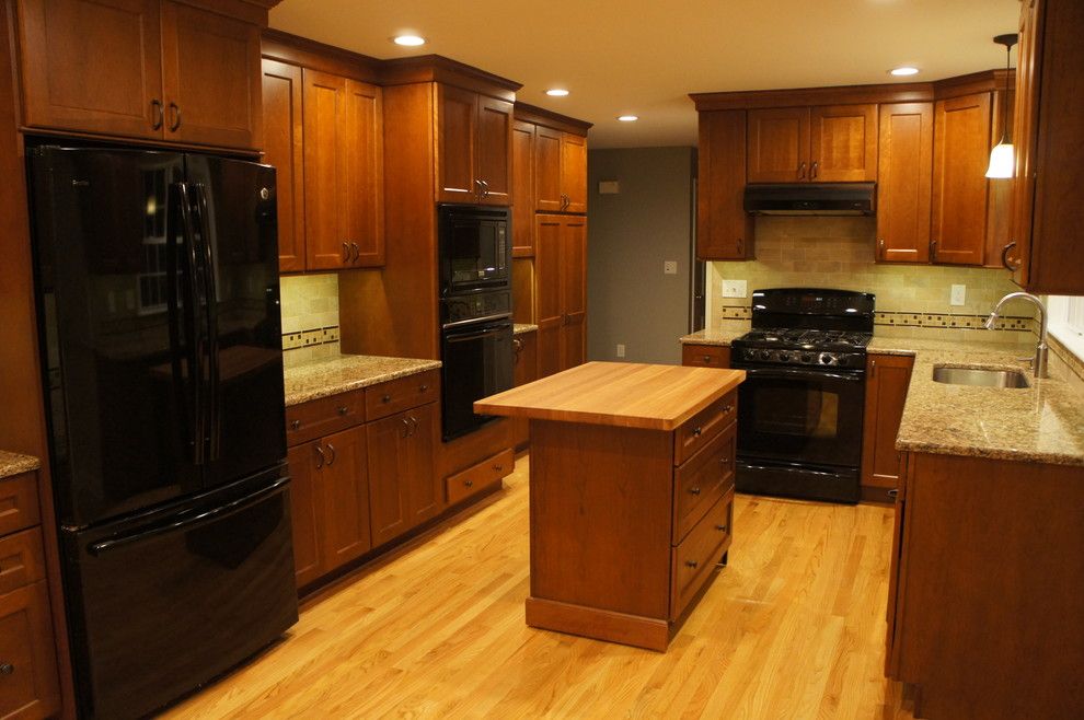 Zodiaq Countertops for a Contemporary Kitchen with a Kitchen and Lynne and Peter's Kitchen by C&j Custom Builders Inc.