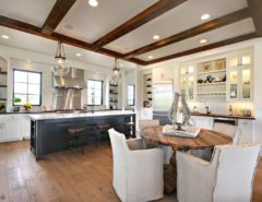 Kitchen and Dining Room Tables for a Farmhouse Dining Room Dining Photos with a Home Stagers and Kitchen & Dining by Meiste Homes