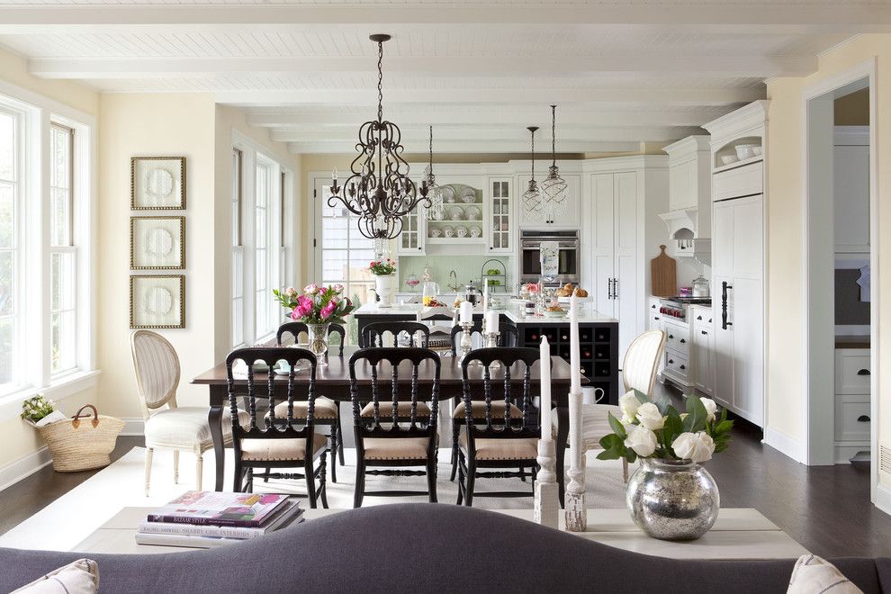 Kitchen and Dining Room Tables for a French Country Dining Room Dining Photos with a Home Stagers and Sunnyside Road Residence Kitchen 5 by Martha O'hara Interiors