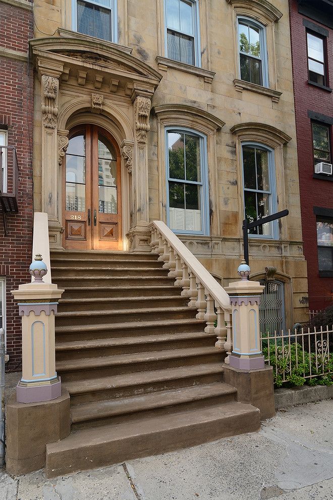 Wayfair 10 Off First Order for a Traditional Exterior Exterior Photos with a Traditional Exteriors and Majestic Triplex Home in Circa 1858 Townhouse by Hudson Place Realty